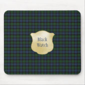 Black Watch Ancient Original Scottish Tartan Mousepad (Vorne)