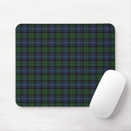Black Watch Ancient Original Scottish Tartan Mousepad (Mit Mouse)