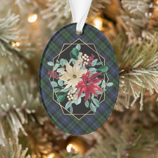 Black Watch Ancient Original Scottish Tartan Ornament (Baum)