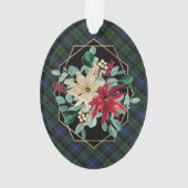 Black Watch Ancient Original Scottish Tartan Ornament (Rückseite)