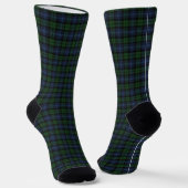 Black Watch Ancient Original Scottish Tartan Socken (Gewinkelt)