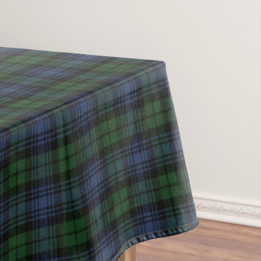 Black Watch Ancient Scottish Tartan Tischdecke (Beispiel)