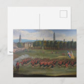 Black Watch auf Glasgow Green Postkarte (Vorne/Hinten)