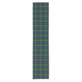 Black Watch Campbell Tartan Kurzer Tischläufer (Vorderseite)