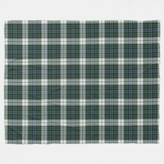 Black Watch dress green tartan checkered plaid Fleecedecke