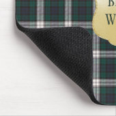 Black Watch Dress Modern Original Scottish Tartan Mousepad (Ecke)