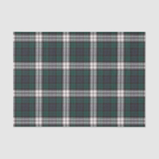 Black Watch Dress Modern Scottish Tartan Seidenpapier (Vorderseite)