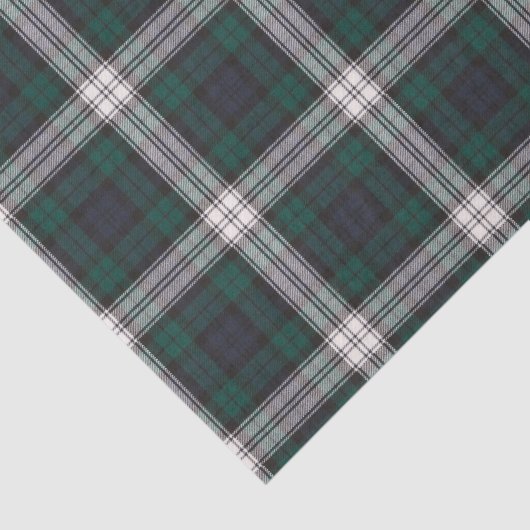 Black Watch Dress Modern Scottish Tartan Seidenpapier (Ausschnitt)