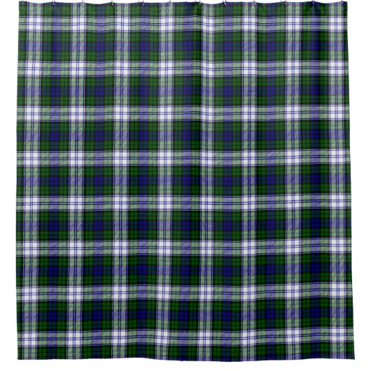 Black Watch Fashion Tartan Duschvorhang (Vorderseite)