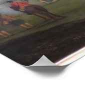 Black Watch in Glasgow Green Poster (Ecke)