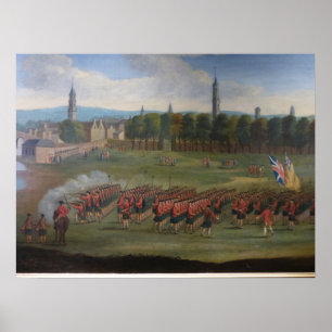 Black Watch in Glasgow Green Poster