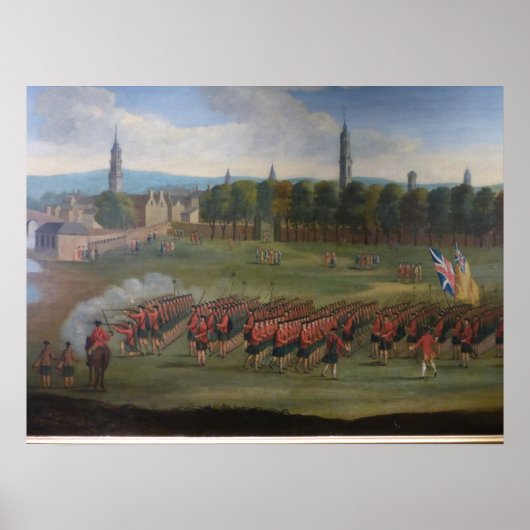 Black Watch in Glasgow Green Poster (Vorne)