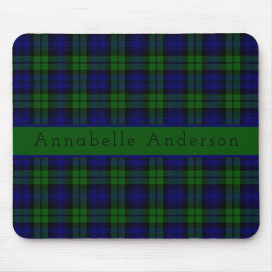 Black Watch personalisieren Mousepad (Vorne)