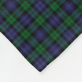 Black Watch Regiment Tartan Kariertes schottisches Fleecedecke