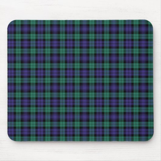 Black Watch Scottish Tartan Mousepad (Vorne)