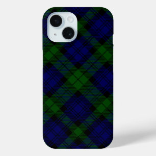 Black Watch Tartan Blau Grün Kariert Case-Mate iPhone Hülle