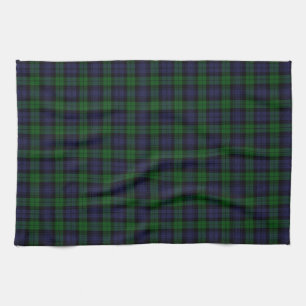 Black Watch Tartan Kariertes schottisches Karierte Geschirrtuch
