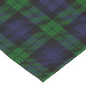 Black Watch Tartan Kariertes schottisches Karierte Kurzer Tischläufer (Ecke)