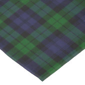Black Watch Tartan Kariertes schottisches Karierte Tischdecke (Schrägansicht)
