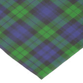 Black Watch Tartan Kariertes schottisches Muster Tischdecke (Schrägansicht)