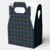 Black Watch Tartan, Karo Geschenkschachtel (Geöffnet)