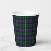 Black Watch Tartan, Karo Pappbecher (Rechts)