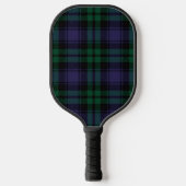 Black Watch Tartan, Karo Pickleball Schläger (Vorderseite)