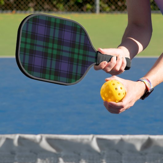 Black Watch Tartan, Karo Pickleball Schläger (InSitu)
