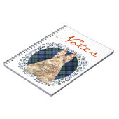 Black Watch Tartan Notizblock (Linke Seite)