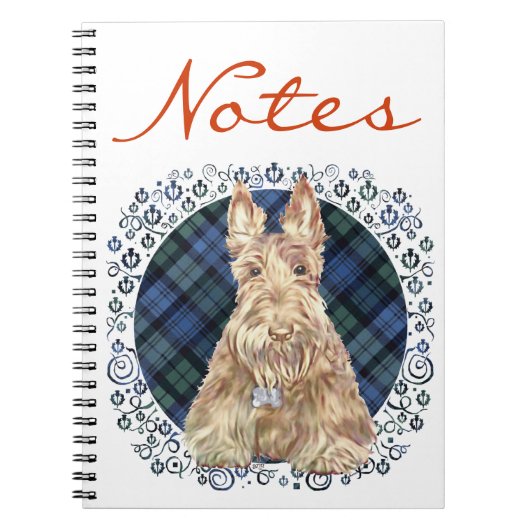 Black Watch Tartan Notizblock (Vorderseite)