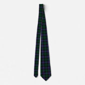Black Watch Tartan, Plaid Krawatte (Rückseite)