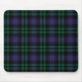 Black Watch Tartan, Plaid Mousepad (Vorne)