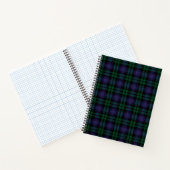 Black Watch Tartan, Plaid Notizblock (Innenseite)
