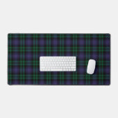 Black Watch Tartan, Plaid Schreibtischunterlage (Tastatur & Maus)