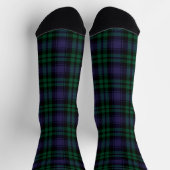 Black Watch Tartan, Plaid Socken (Oben)