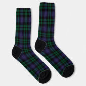 Black Watch Tartan, Plaid Socken (Rechts)