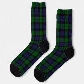 Black Watch Tartan Plaid Socken (Linkes Detail)