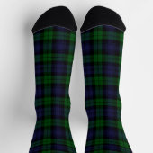 Black Watch Tartan Plaid Socken (Oben)