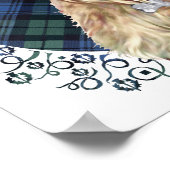 Black Watch Tartan Poster (Ecke)