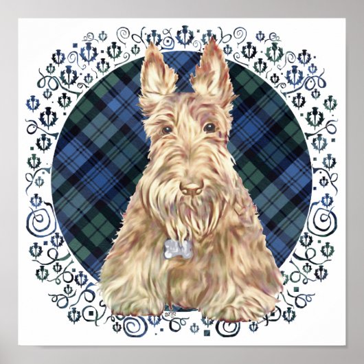 Black Watch Tartan Poster (Vorne)