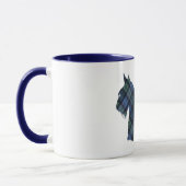 Black Watch Tartan Scottish Terrier Tasse (Links)