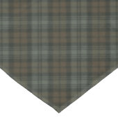 Black Watch Weatherted Scottish Tartan Tablecloth Tischdecke (Schrägansicht)