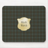 Black Watch Wetthered Original Scottish Tartan Mousepad (Vorne)