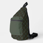 Black Watch Wetthered Scottish Clan Tartan Crossbody Bag (Rechte Ecke)