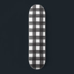 Black Watercolor Gingham Skateboard<br><div class="desc">Dieses elegante und elegante 4-Sterne-Hotel mit seinem eleganten Ambiente liegt im Herzen der Stadt.</div>