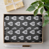 Black Wedding Anzug und Krawatte Seidenpapier (Geschenk)