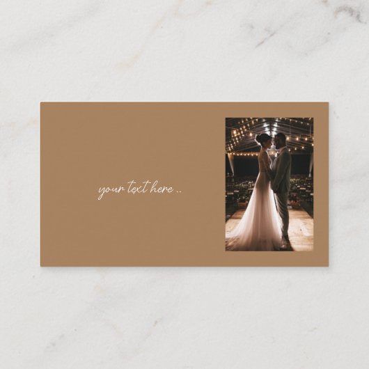 Black Wedding Foto Sharing mit QR Code Begleitkarte (Rückseite)