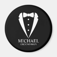 Black Wedding Tuxedo Anzug Personalisierte Trauzeu