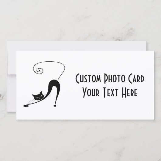 Black Whimsy Kitty 2 (Vorderseite)