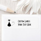 Black Whimsy Kitty 4 (Insitu)